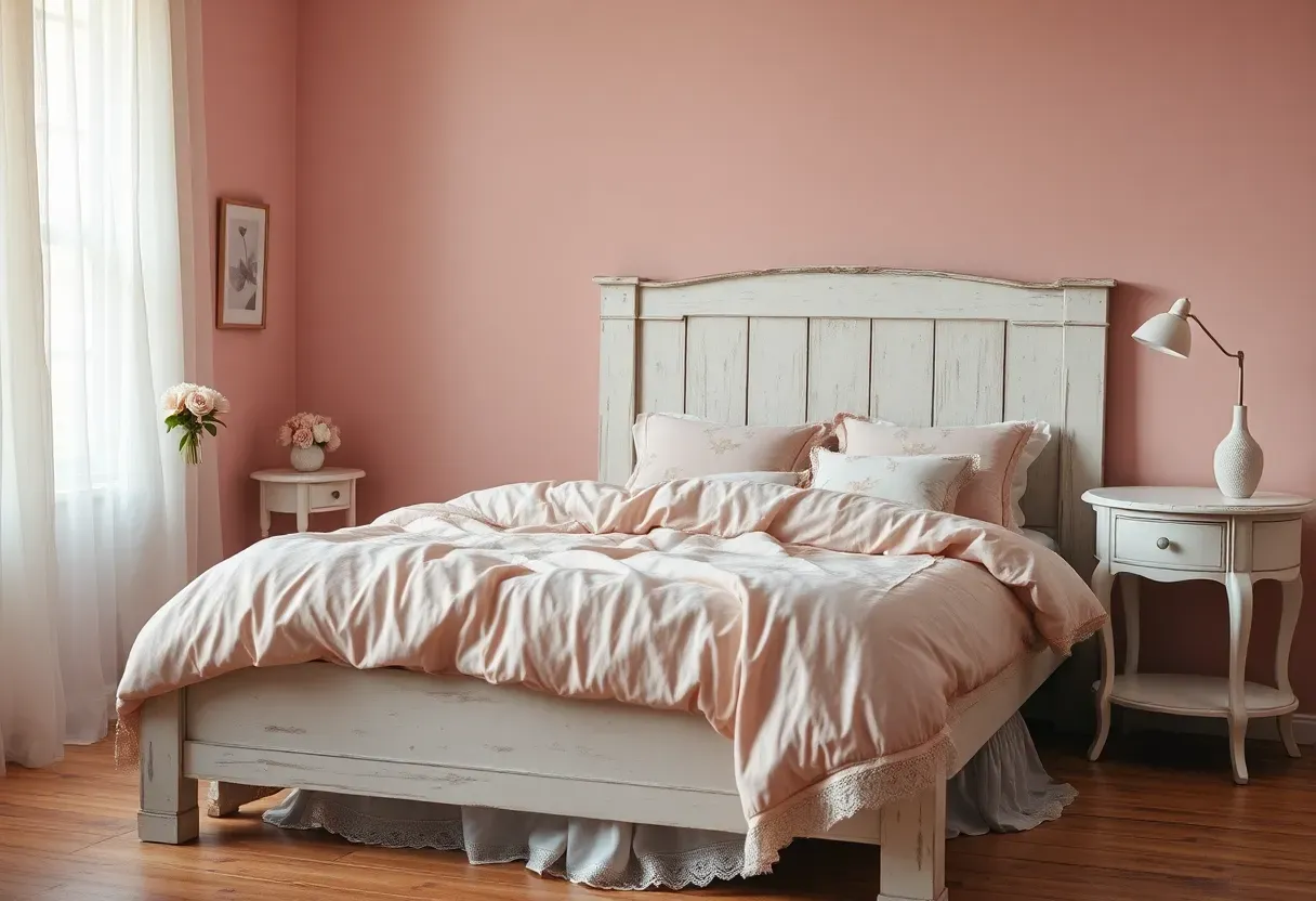21 Pink Shabby Chic Bedroom Ideas for Sweet Dreams for a Cozy and Stylish Space