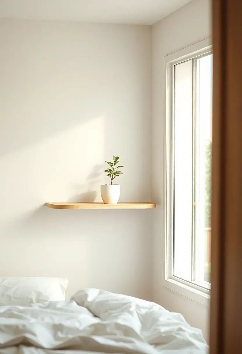 Organized closet with divided sections