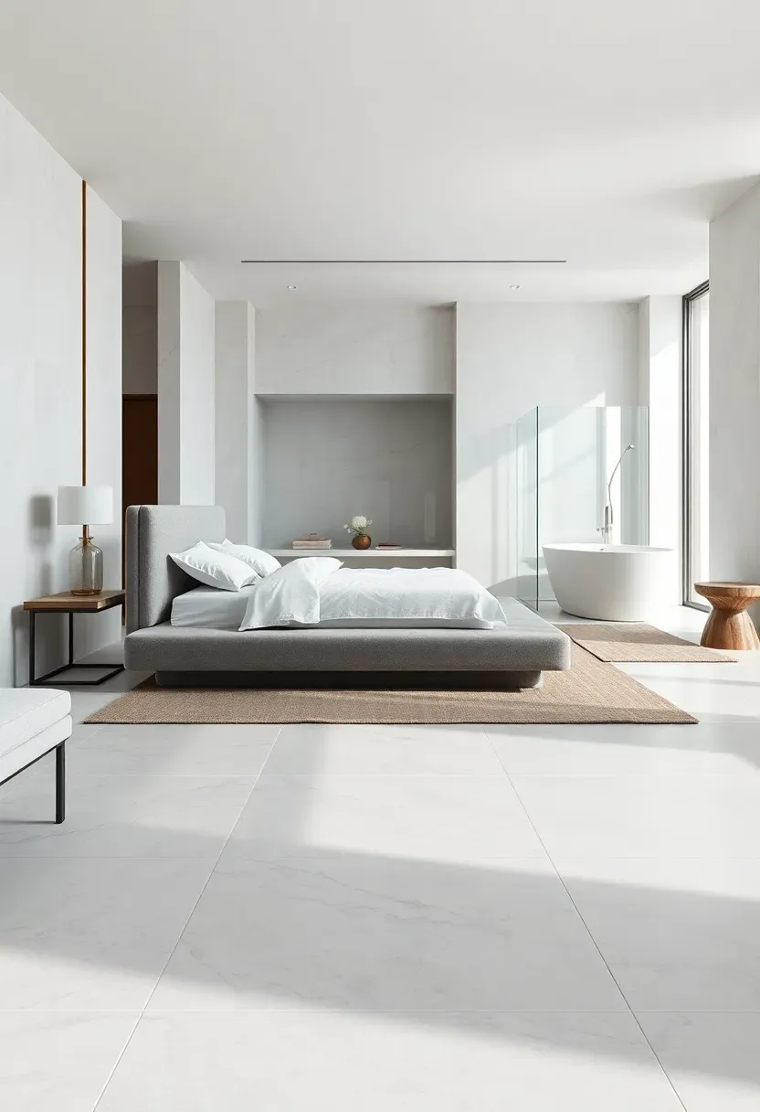 Open Concept Minimalist Suite