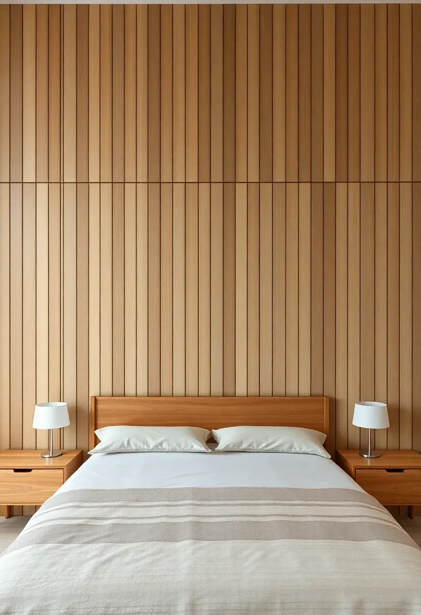 Wooden Slat Wall Treatment