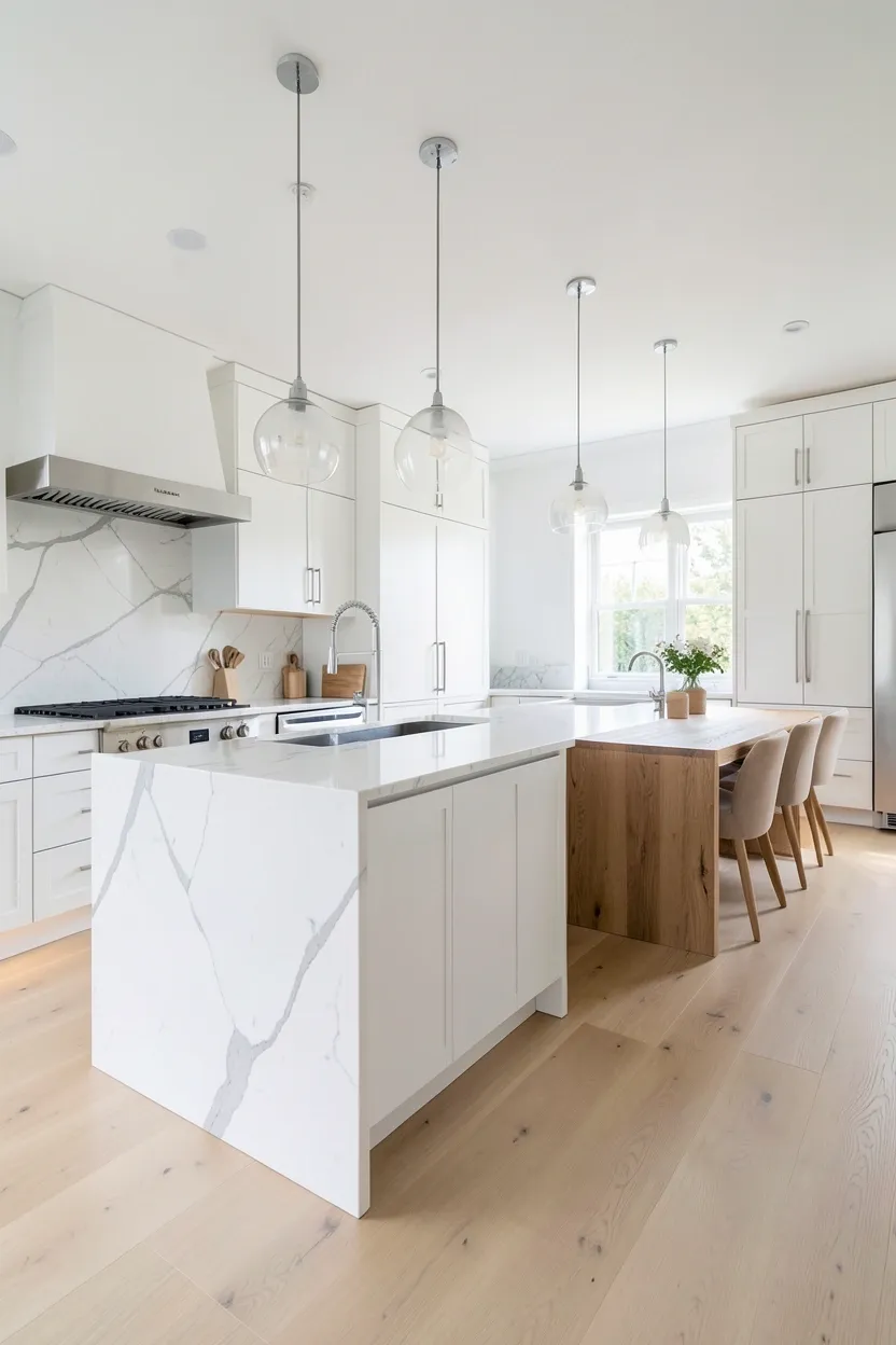 Textured Cabinetry Modern Kitchen