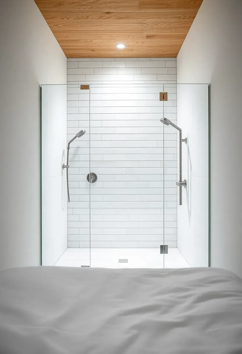 Frameless Glass Walk-In Shower