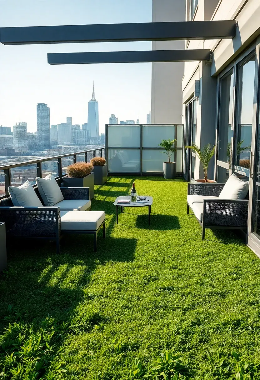 Artificial turf for green floor