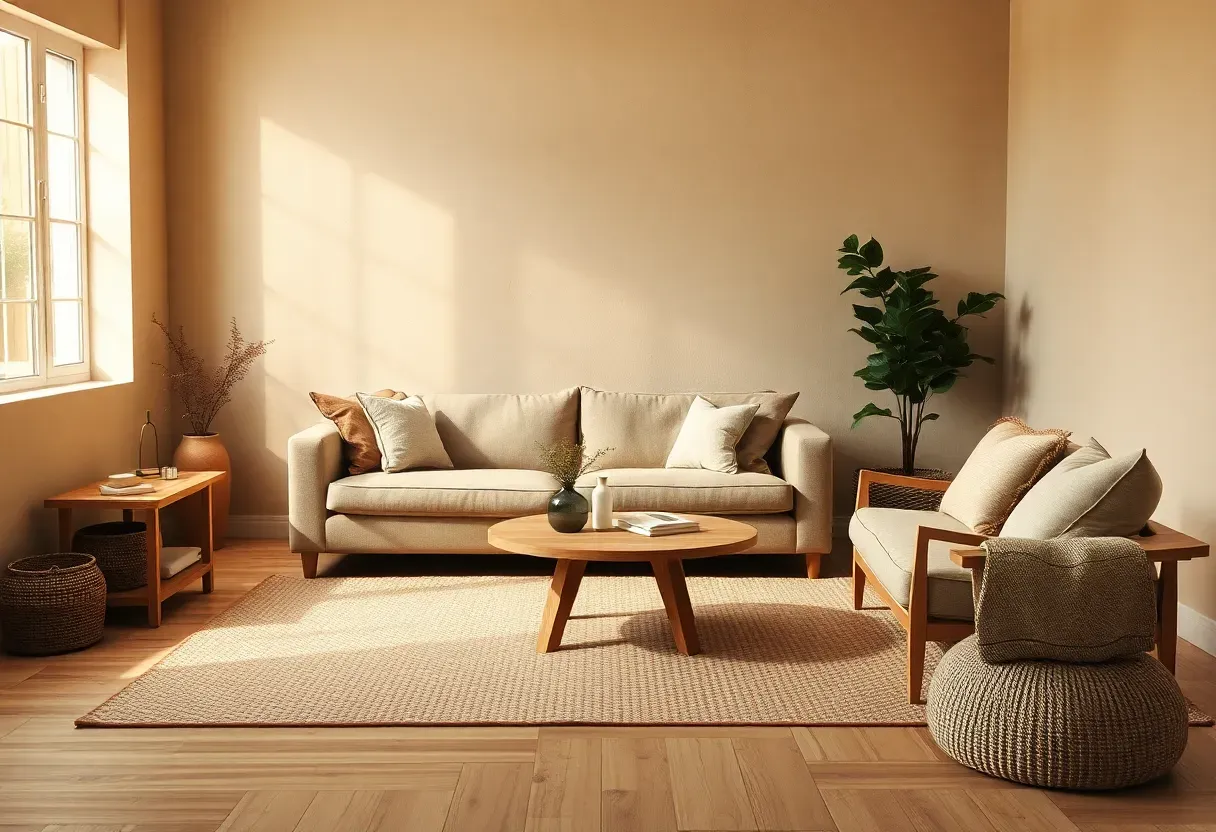 19 Inspiring Minimalist Living Room Ideas with Earth Tones for a Comfortable Living Space