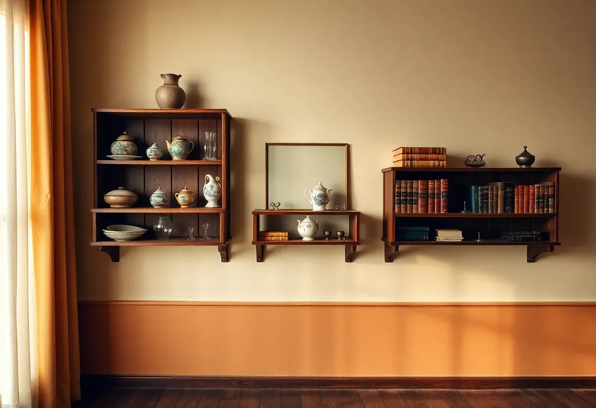 21 Antique Wall Shelf Ideas to Add Vintage Charm to Any Room