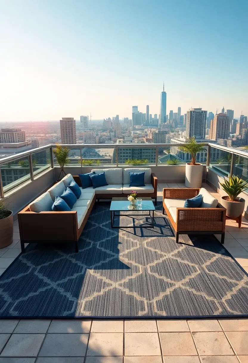 Outdoor rug zone definition