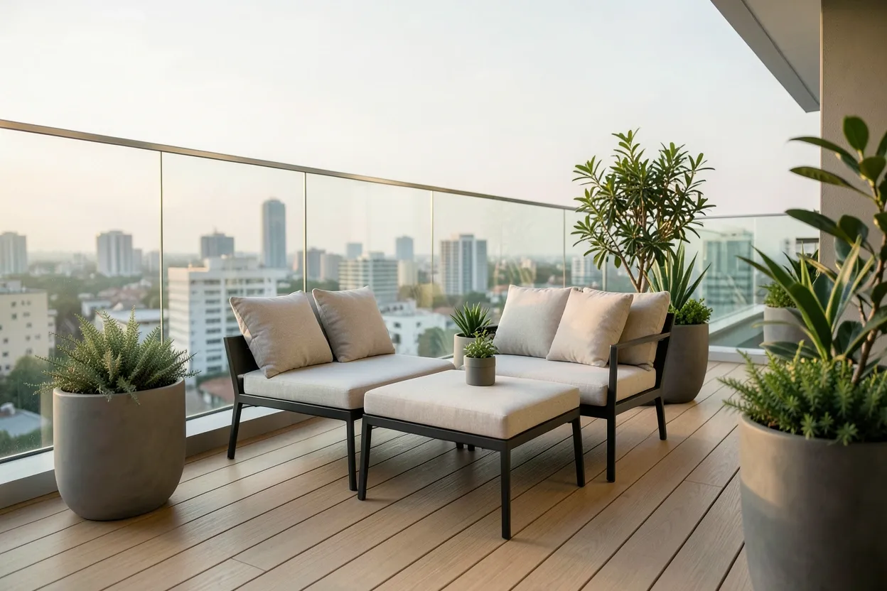19 Stunning Modern Balcony for a More Thoughtful Home