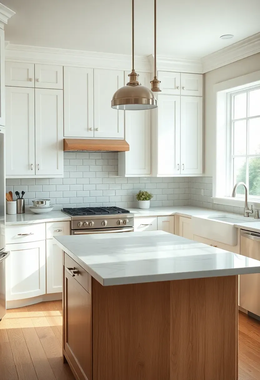 White and wood blend