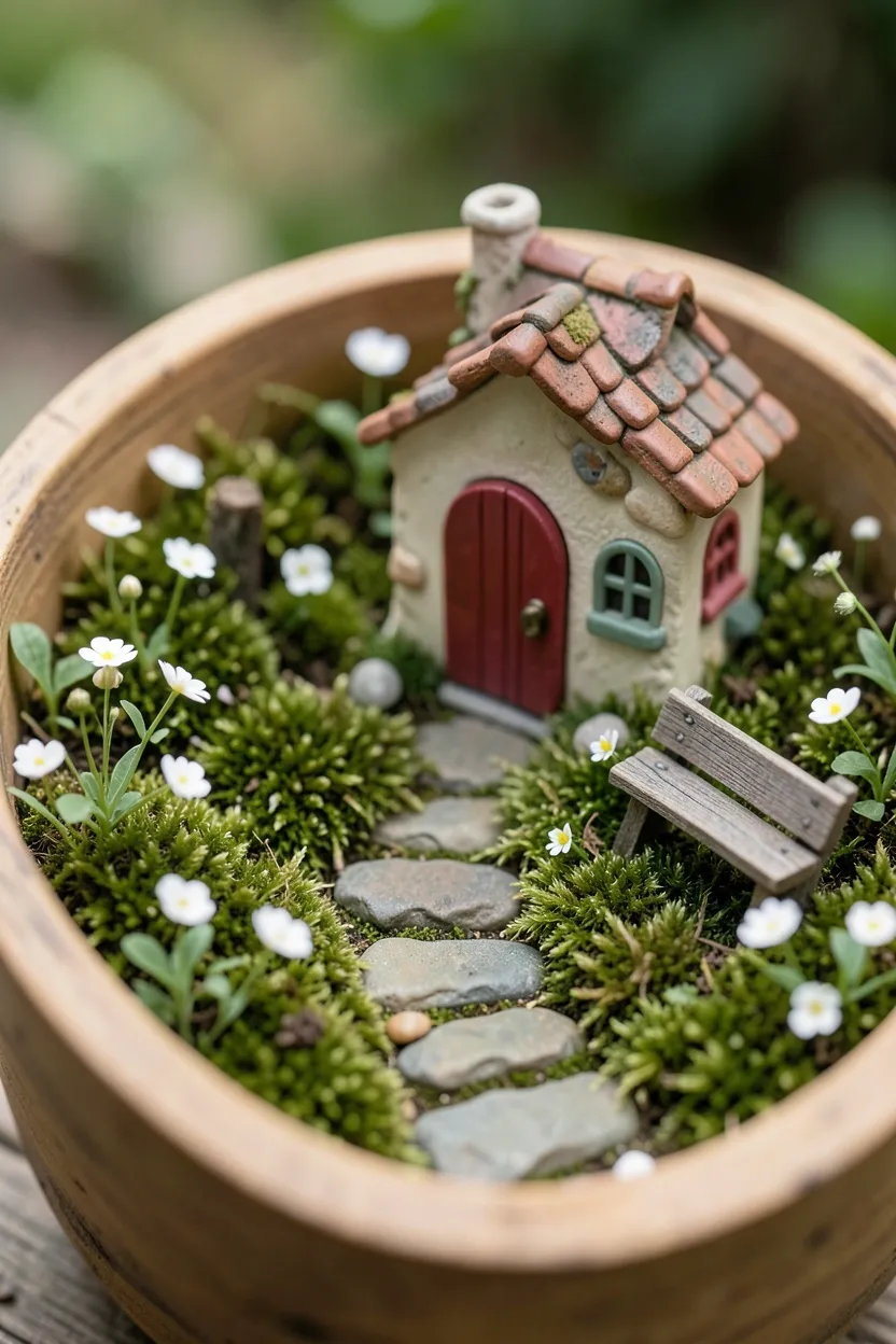 Fairy Garden in a Pot