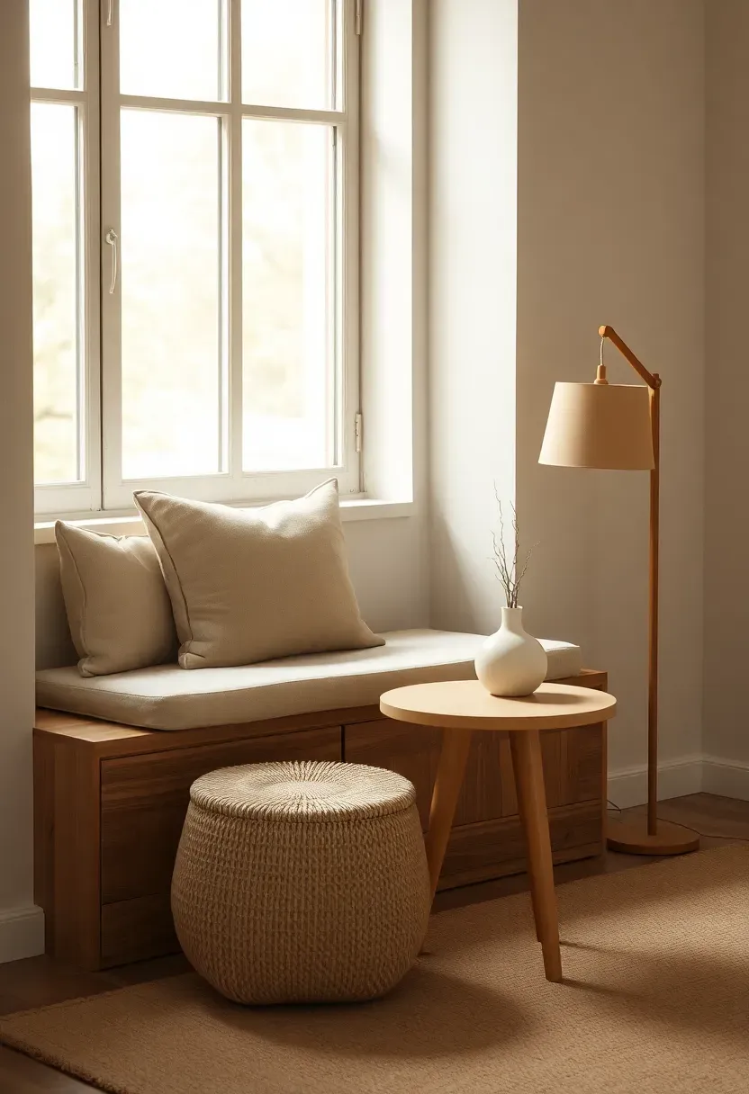 Window Bench Reading Zone