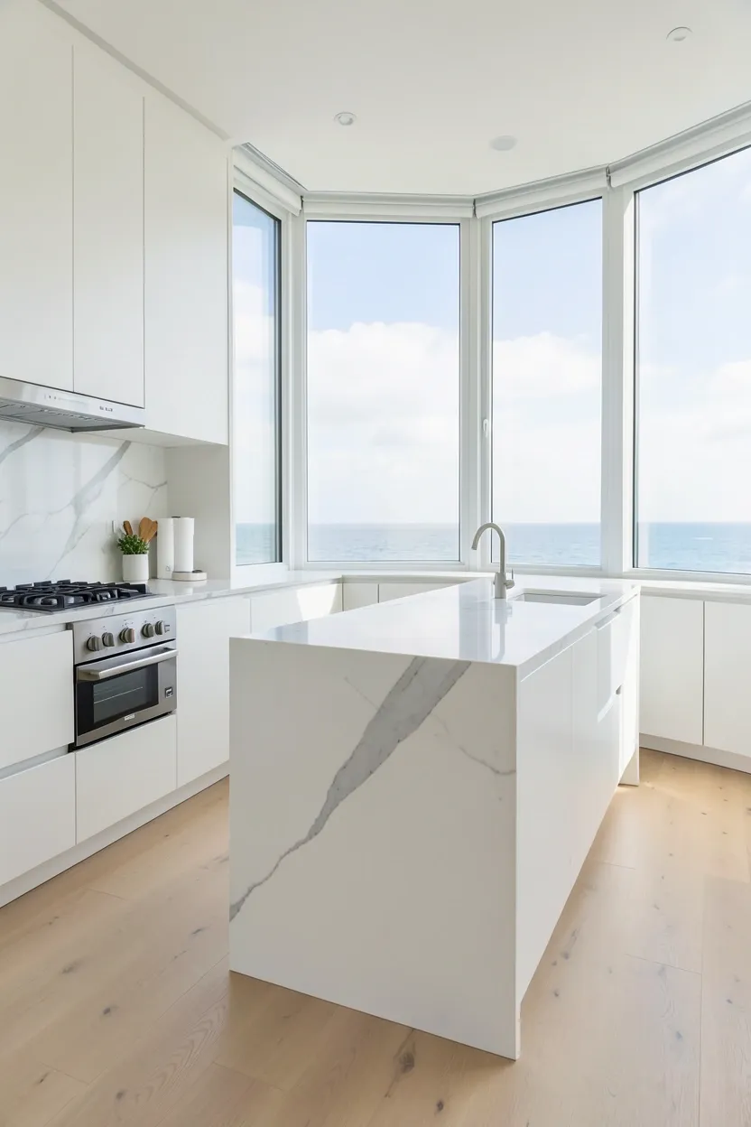 Hidden Appliance Modern Kitchen