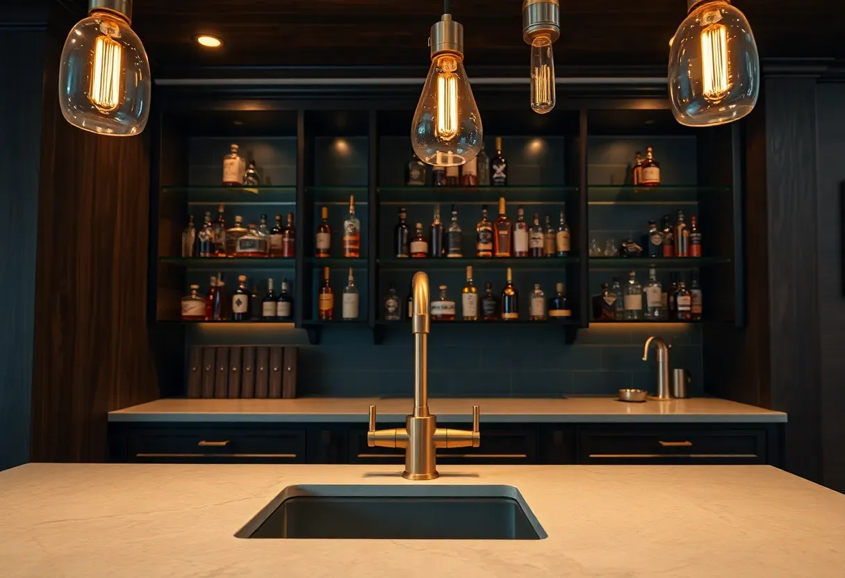 25 Basement Wet Bar Ideas