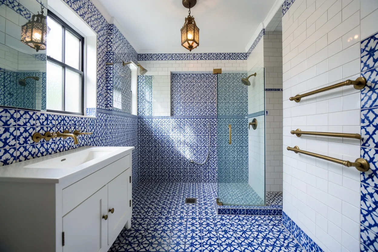 17 Stylish Moroccan Bathroom Ideas to Elevate Your Decor for a Calm and Modern Bathroom