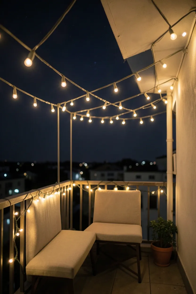 Ambient String Light Canopy