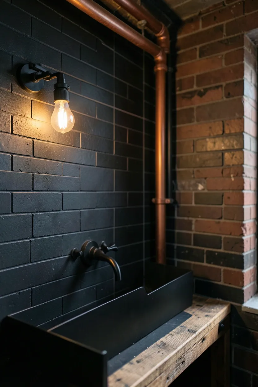 Black Brick Tiles
