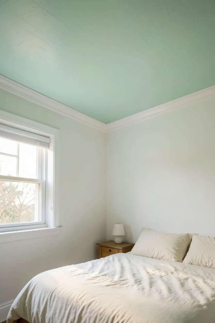 Mint Green Ceiling