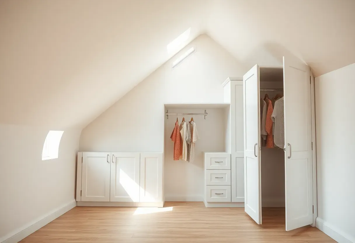 17 Attic Closet Ideas to Maximize Every Awkward Inch