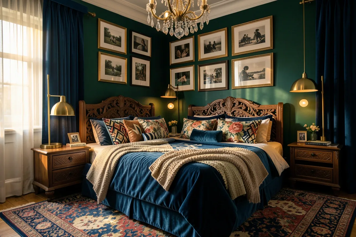 19 Eye-Catching Maximalist Bedroom Ideas to Elevate Decor for Comfort and Visual Balance