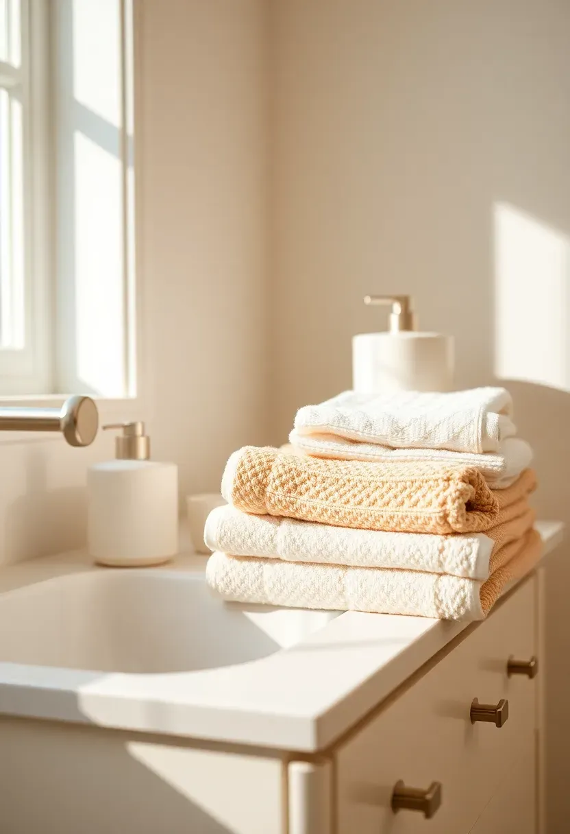 Creamy hand towel bundle