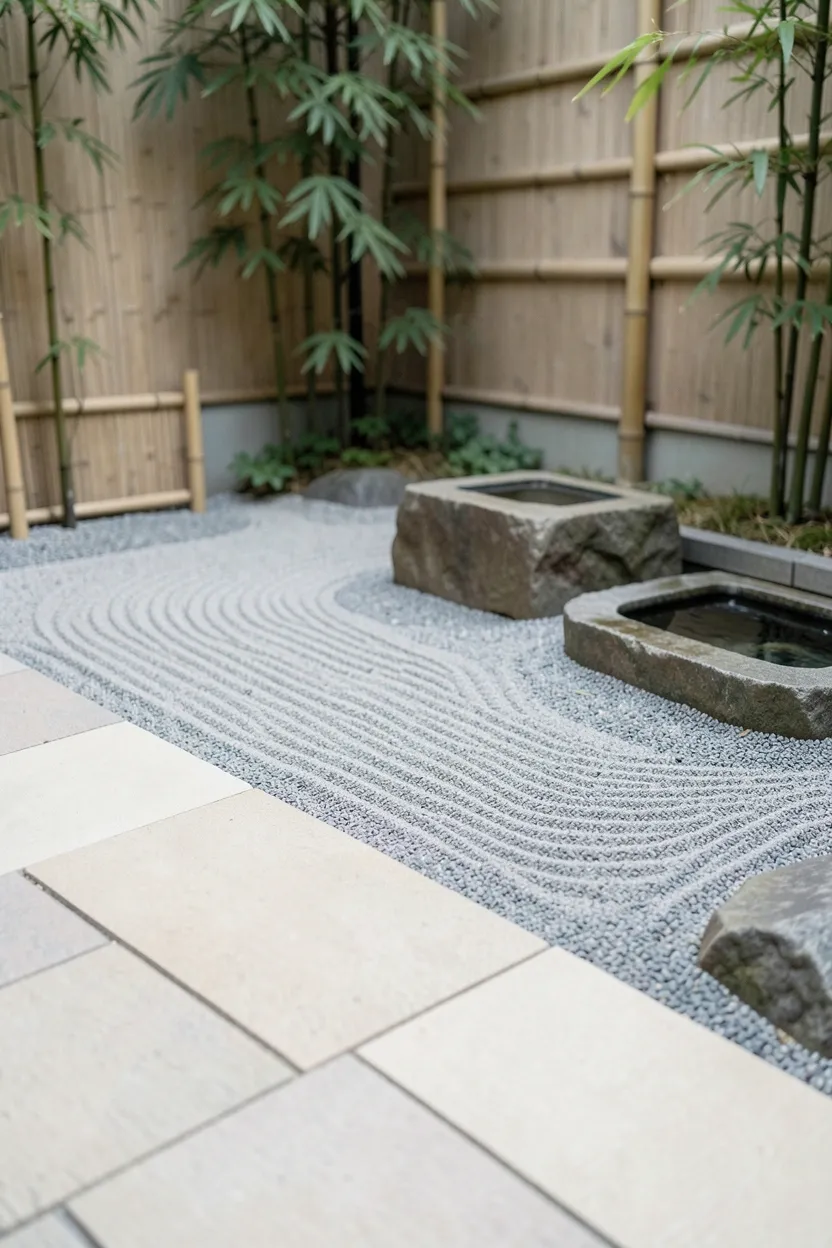 Zen Garden Paver Design