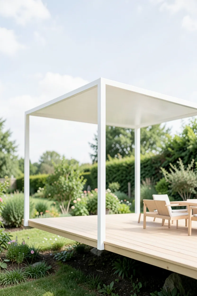 Floating Roof Pergola