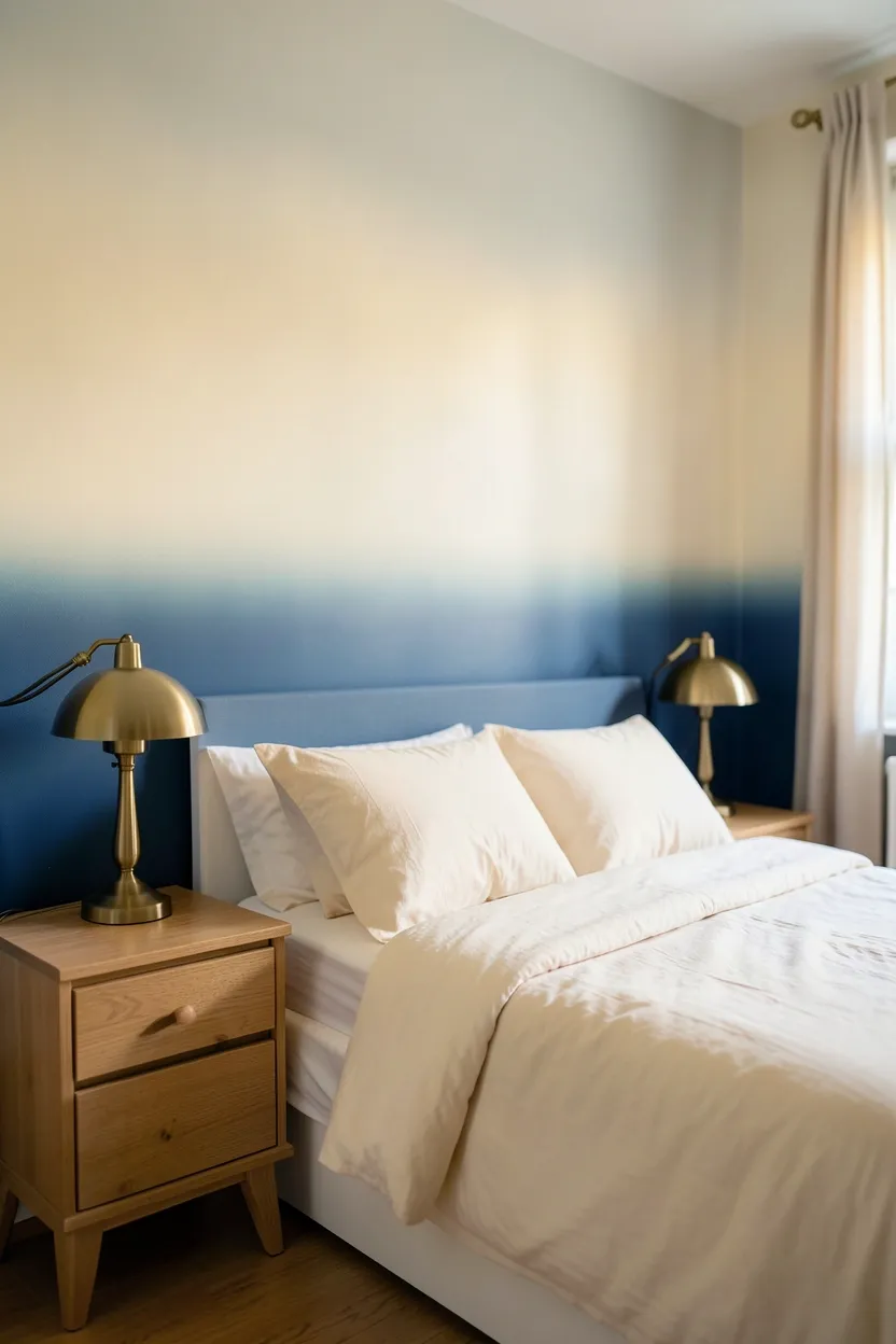 Blue and Cream Scandinavian Style