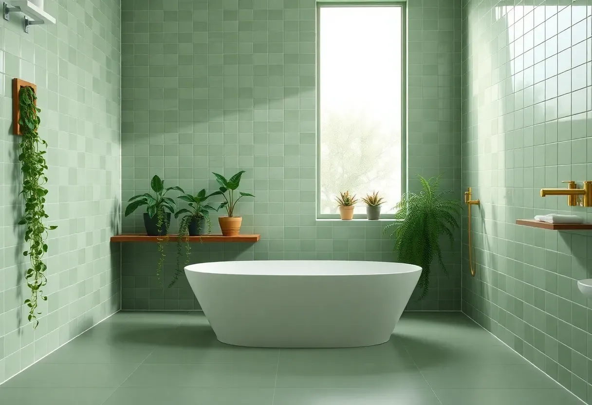 27 Green Bathroom Design Ideas From Sage to Emerald