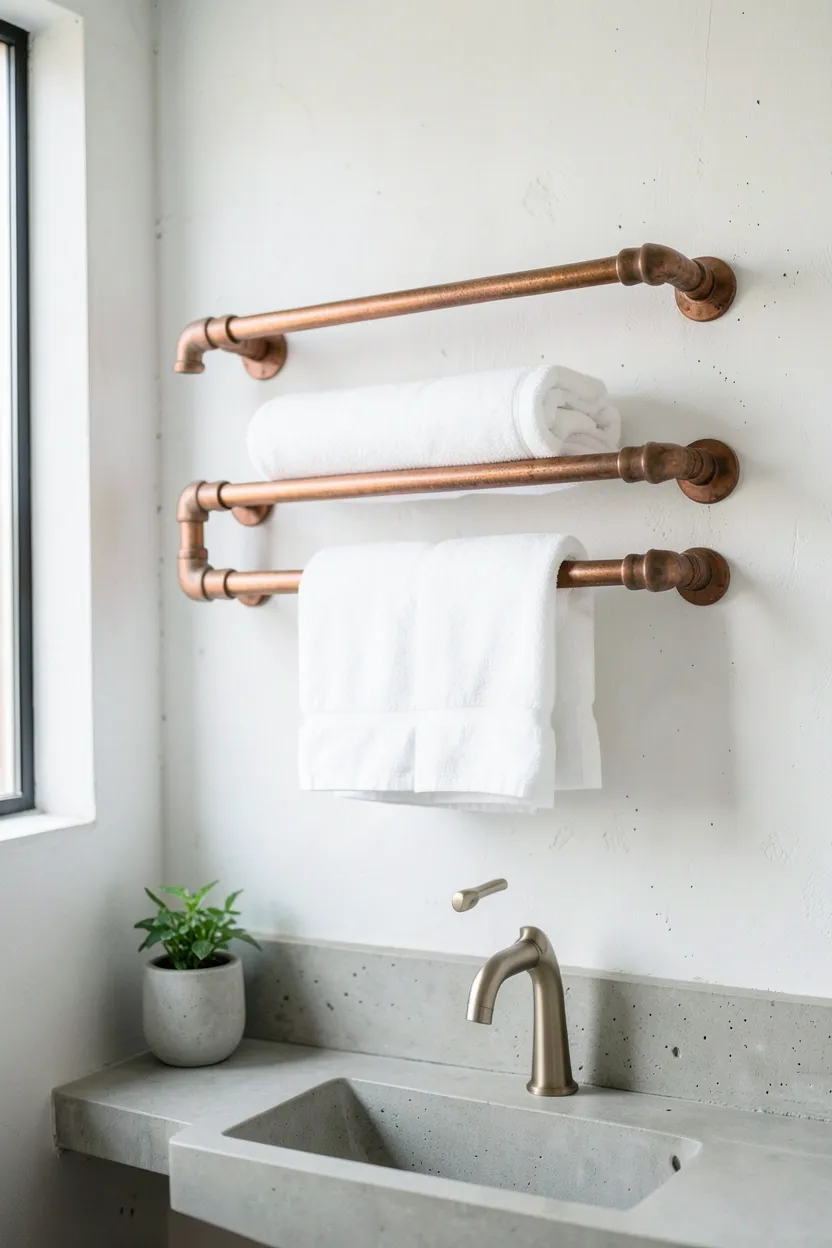 27 Unique Industrial Bathroom for a Calm and Modern Bathroom