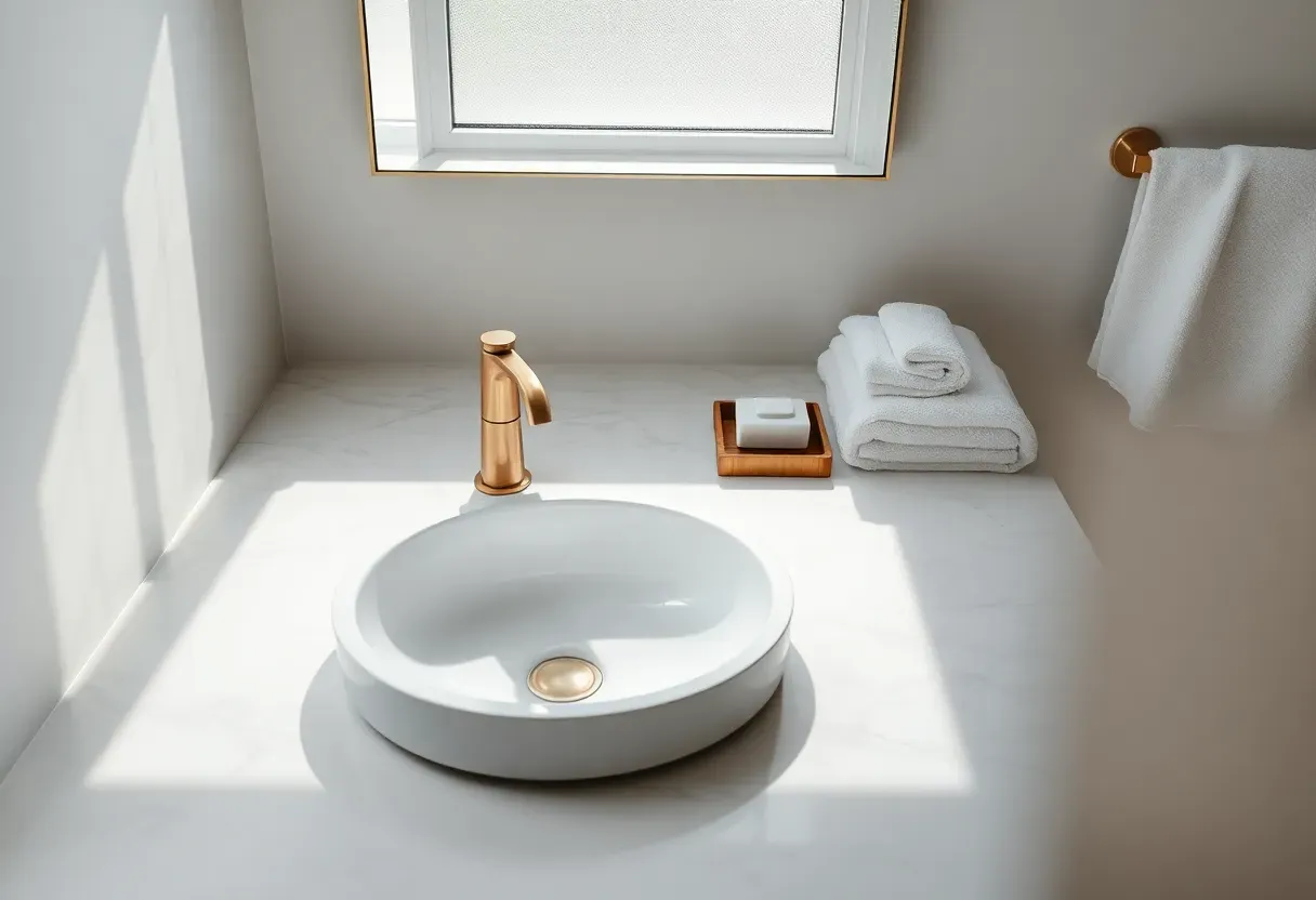 17 Bathroom Countertop Ideas
