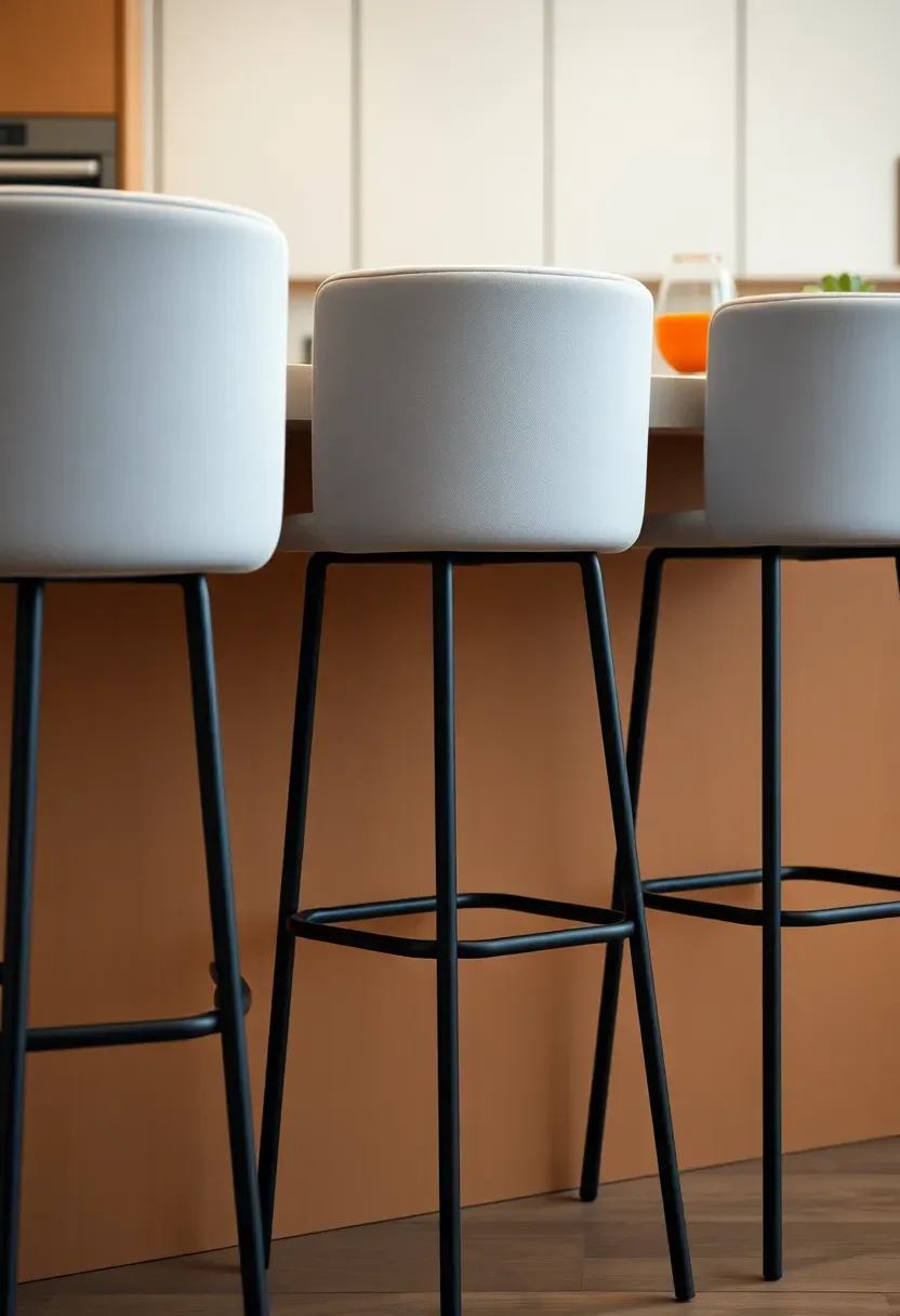 Minimalist bar stool selection