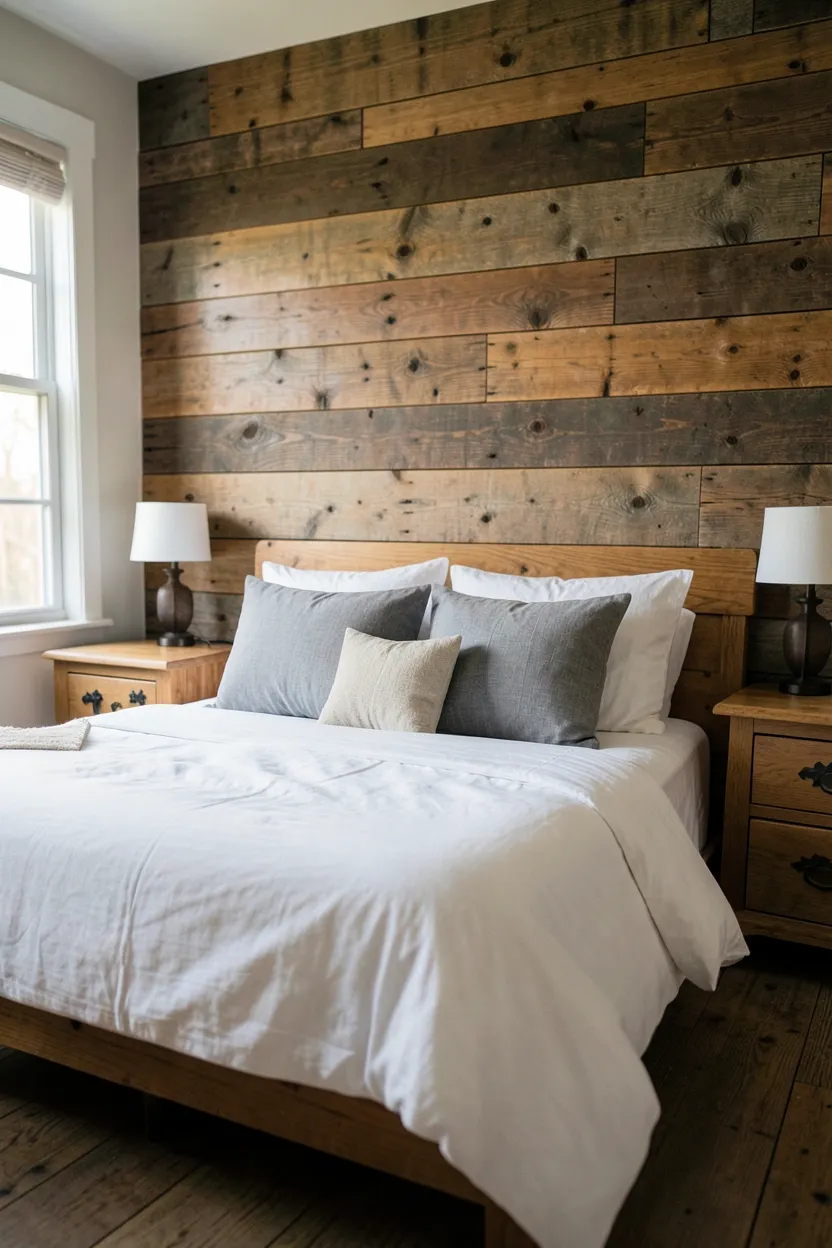 25 Charming Rustic Bedroom Ideas for Comfort and Style for Comfort and Visual Balance