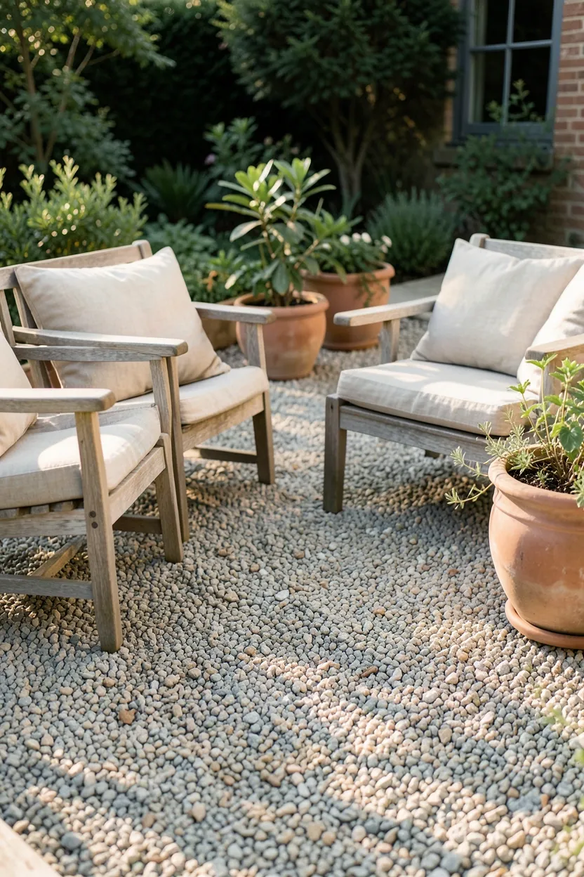 27 Gorgeous Pea Gravel Patio Ideas for Outdoor Charm That Actually Work in Real Homes