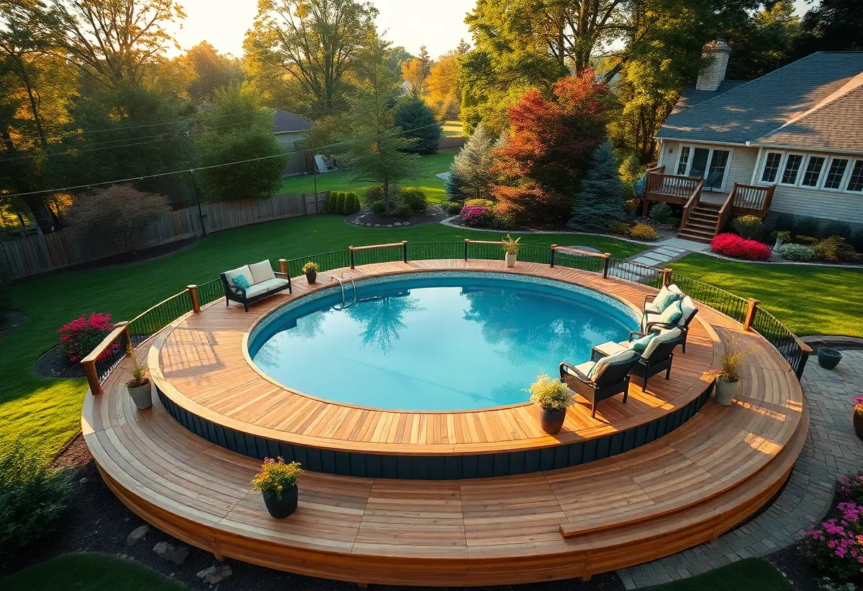 19 Inspiring Above-Ground Pool Ideas for Better Backyard