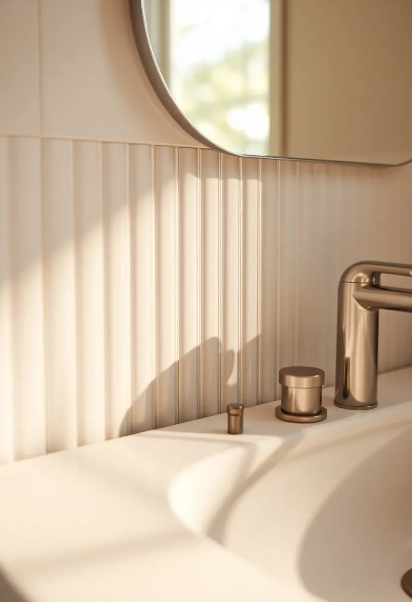 Matchstick tile decal strip