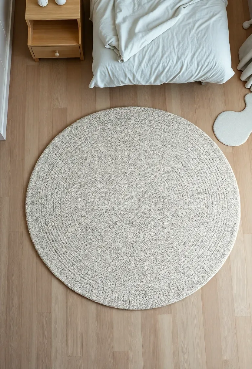 Floor-to-ceiling blackout curtains in neutral color