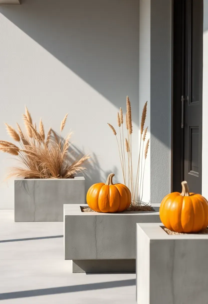 Geometric Concrete Planters