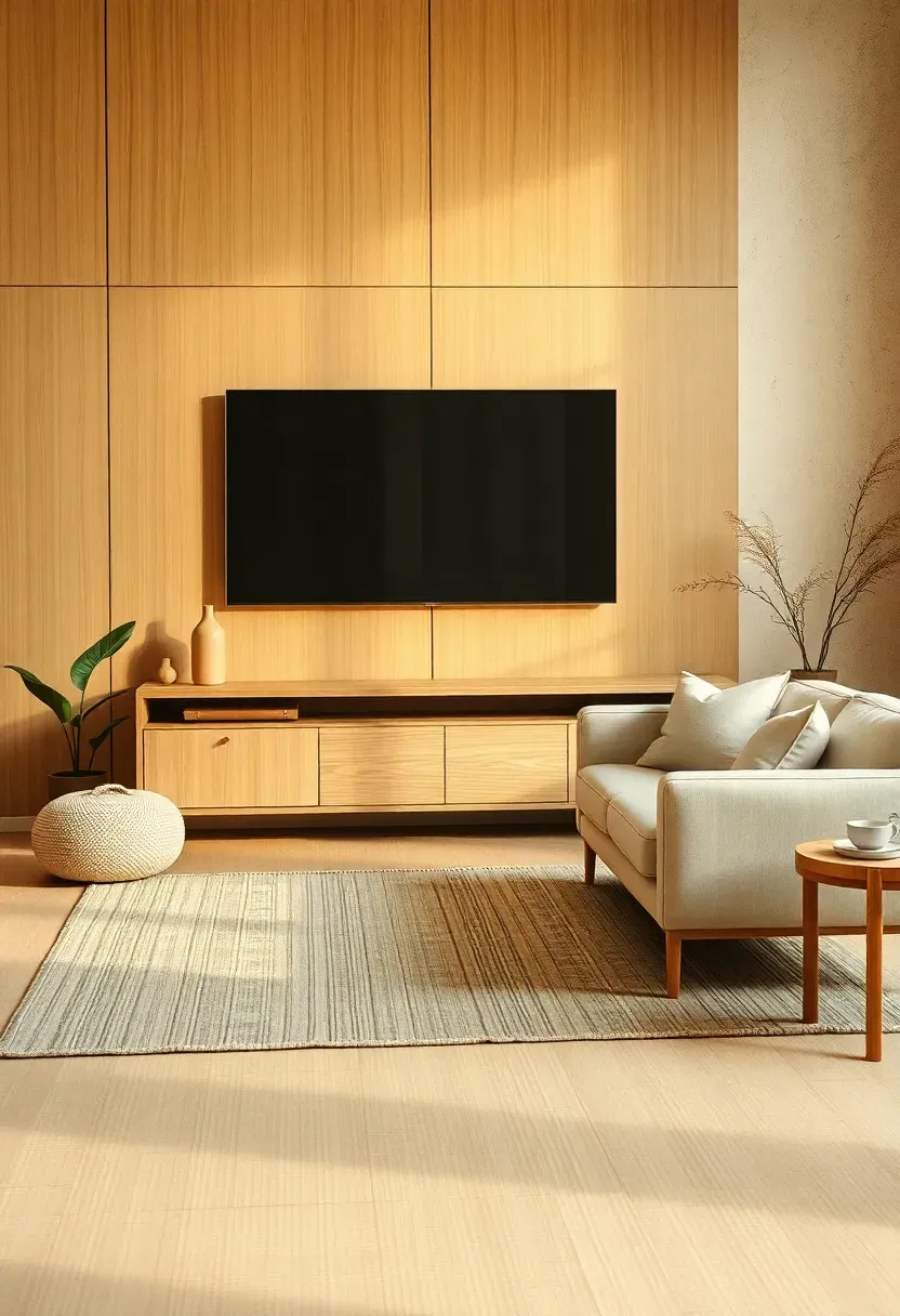 Quiet Media Wall With Concealed Tech