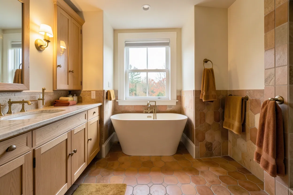 19 Beautiful Fall Bathroom That Refresh Your Bathroom Design