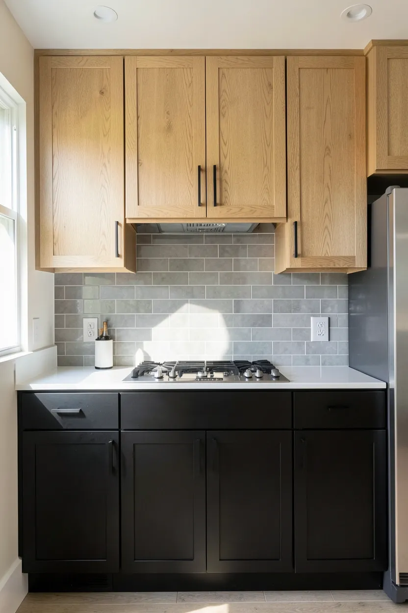 27 Black and Wood Kitchen Ideas That Elevate Your Cooking Space