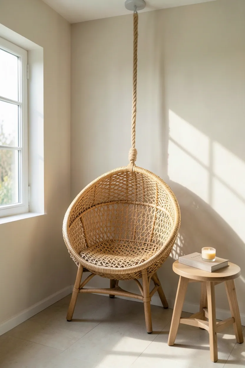 Hanging Chair or Swing for Relaxation
