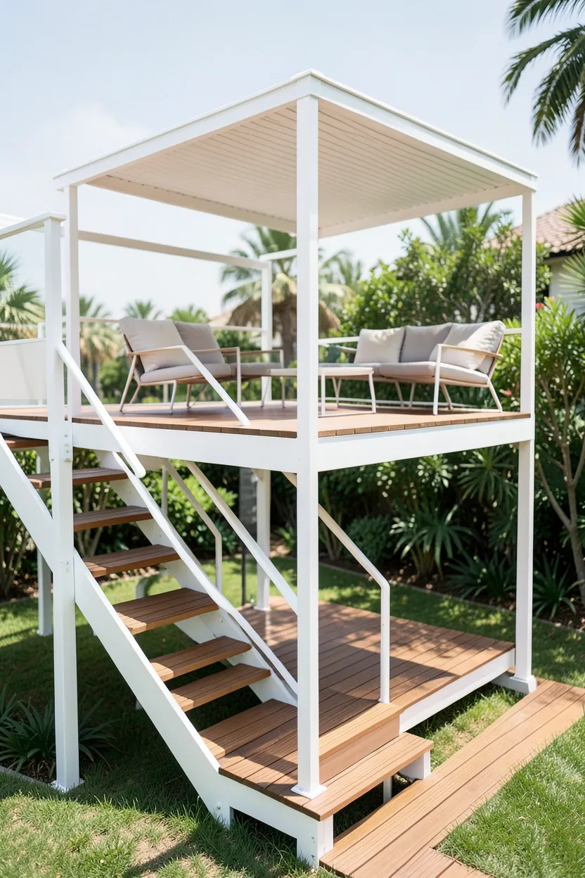 Double-Decker Pergola