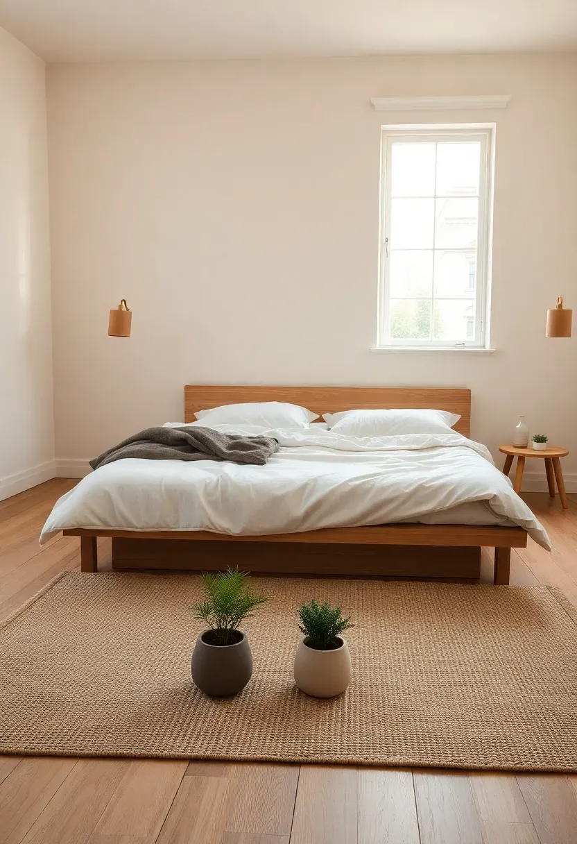 Rug zoning and plant placement to guide circulation