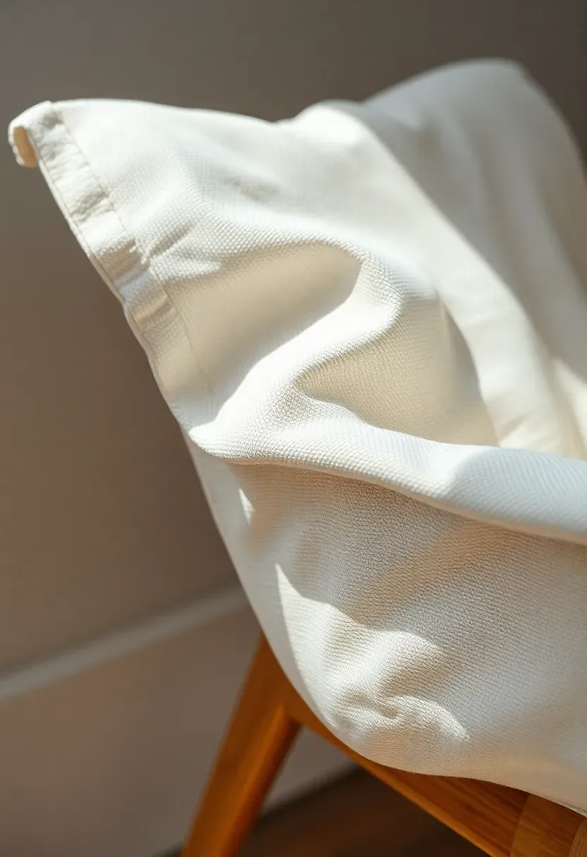 Hyper-realistic detail shot showing sustainable Scandinavian materials and construction. Close-up of FSC-certified oak wood furniture with visible honest joinery, organic linen textile with natural texture, low-VOC white painted surface, vintage mid-century modern chair showing patina of age. Materials demonstrating ethical and sustainable choices—natural fibers, responsibly sourced wood, non-toxic finishes, vintage durability. Soft natural light highlighting material quality and craftsmanship authenticity. Sustainability mood showing how ethical design choices create beautiful enduring interiors.</p>