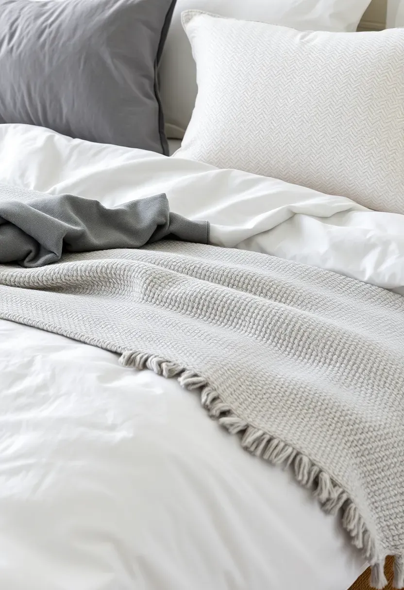 Monochrome Textured Neutral Bedroom
