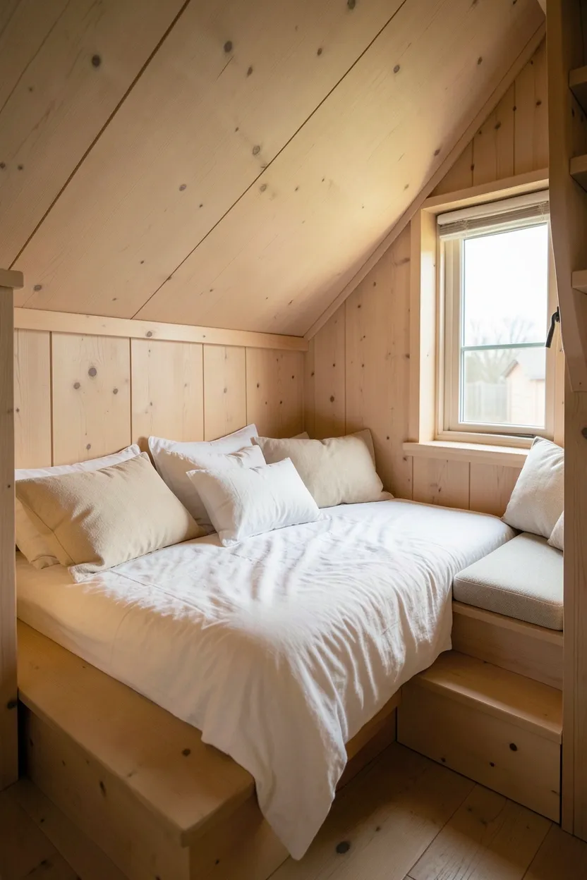 Under-Stair Sleeping Nook
