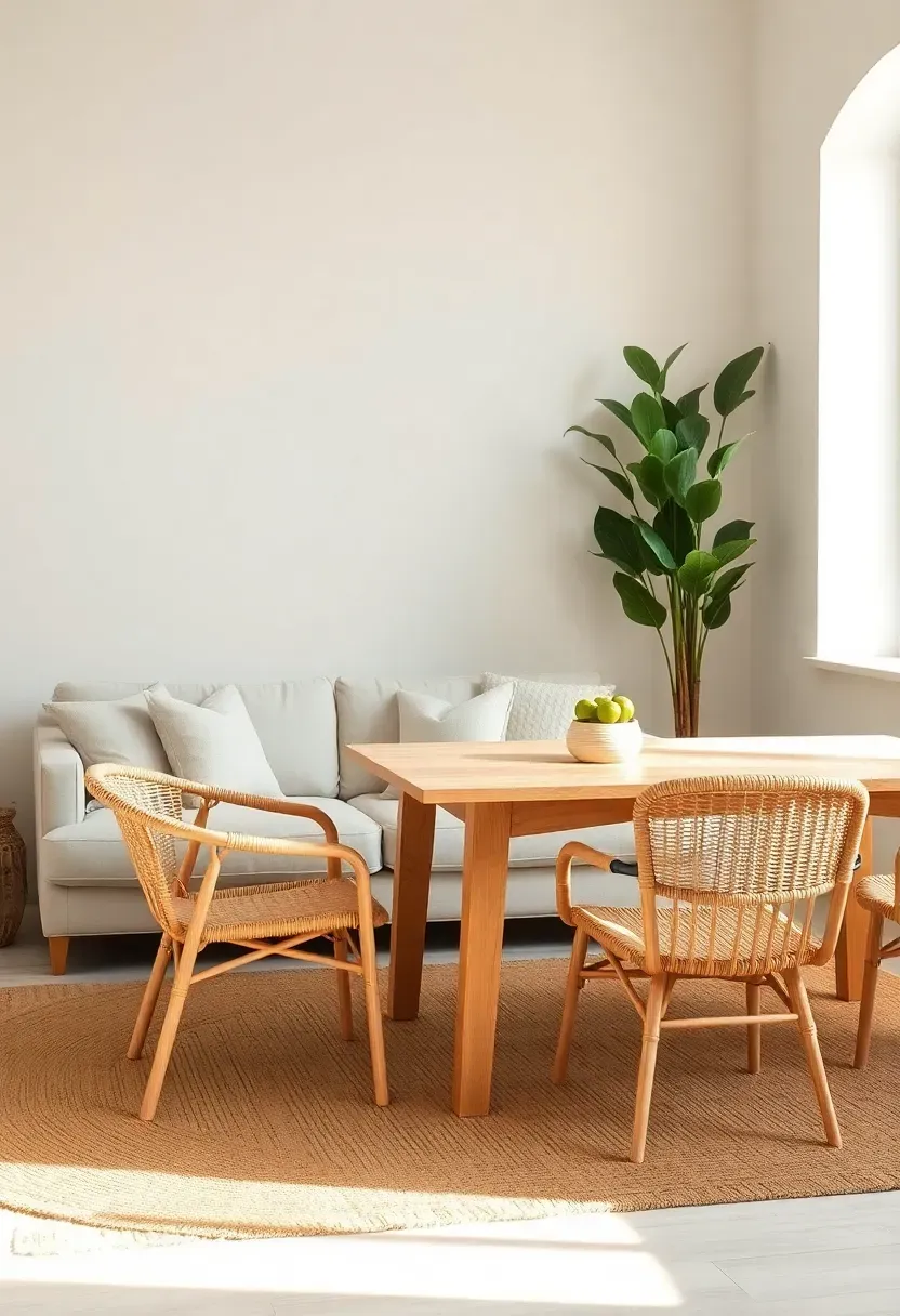 Material Continuity Across Open Plan