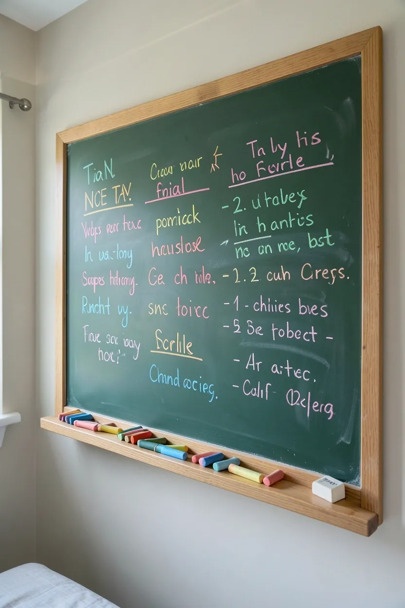 Chalkboard Wall