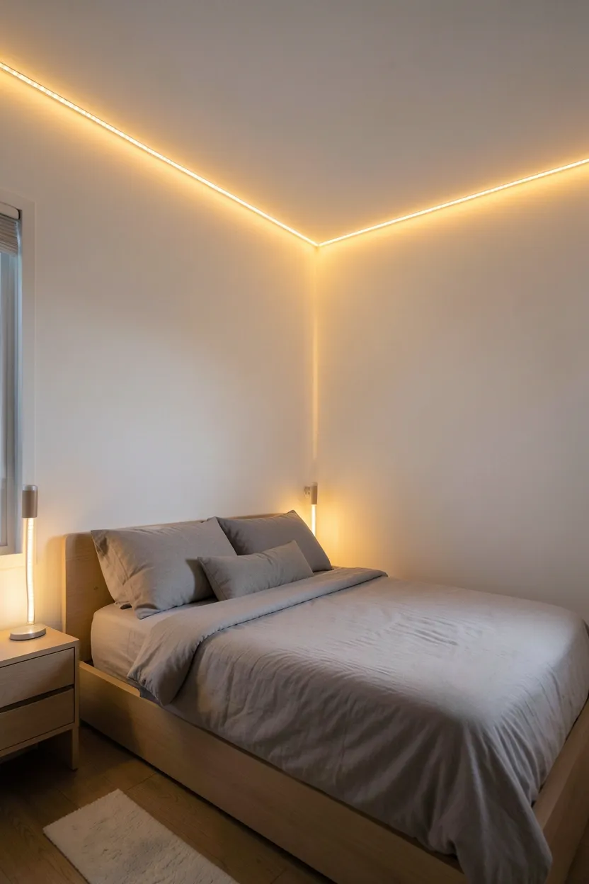 Soft LED Strip Lighting Throughout