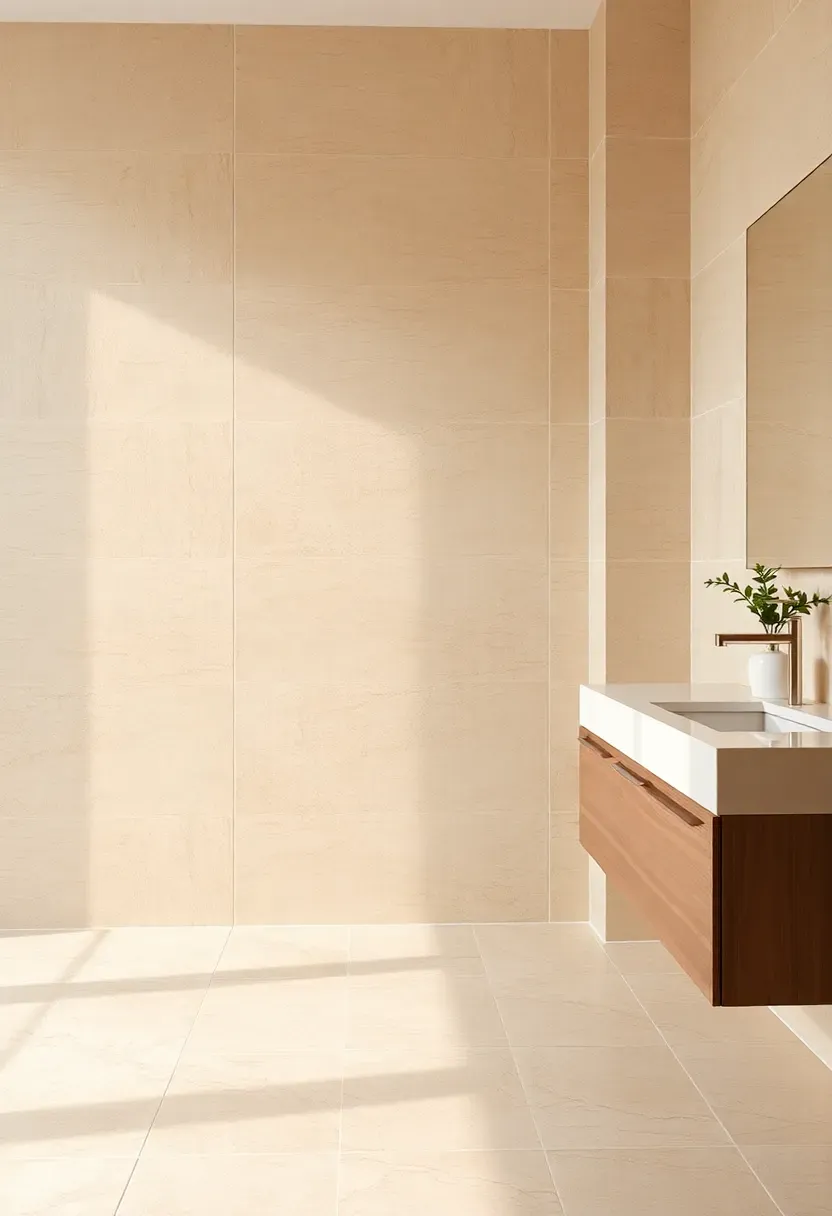 Chrome tension rod shower caddy with hanging wire baskets for shampoo and soap in a rental apartment shower — no drilling required