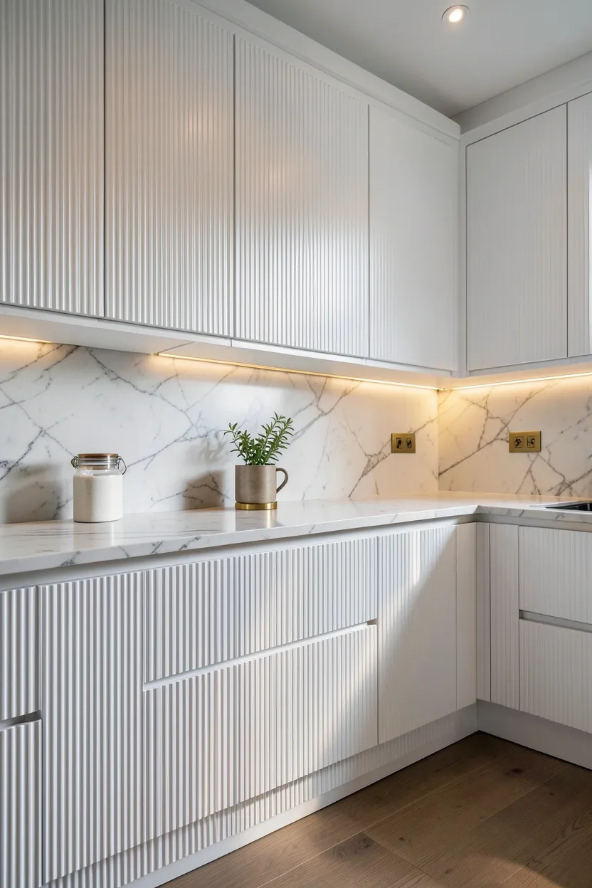 Bold Color Modern Kitchen